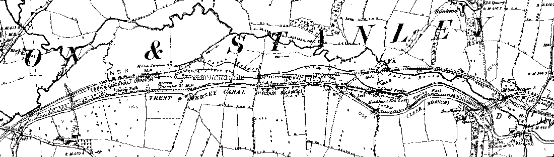Endon Summit old map